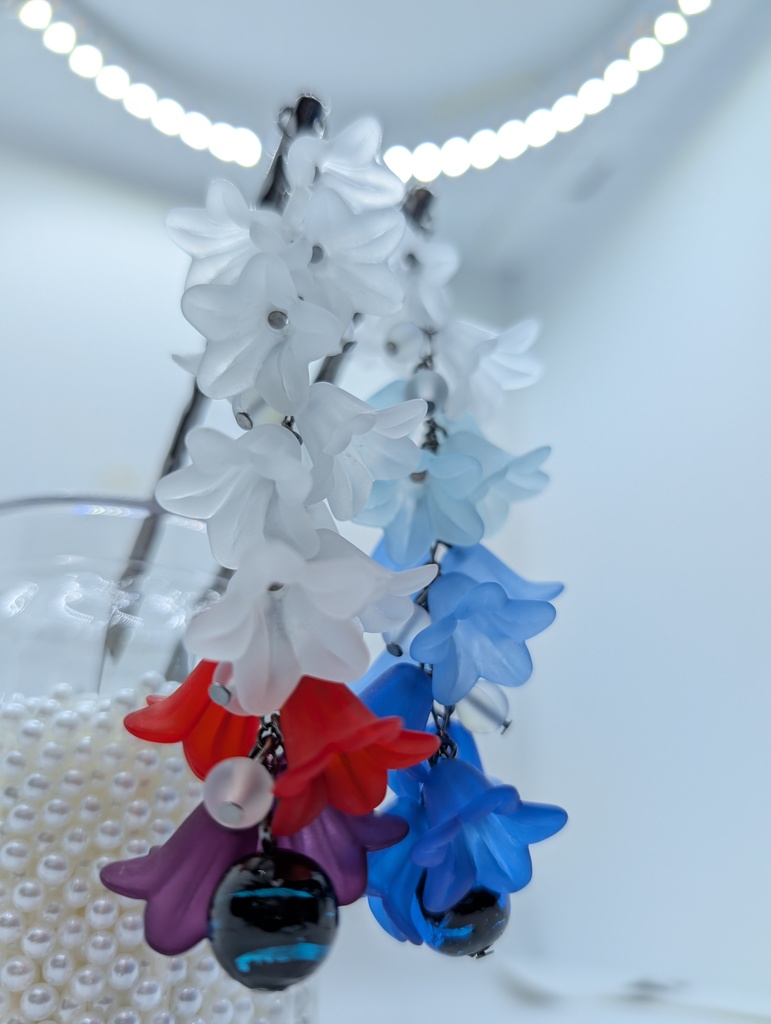 二人の芸術家の世界の簪