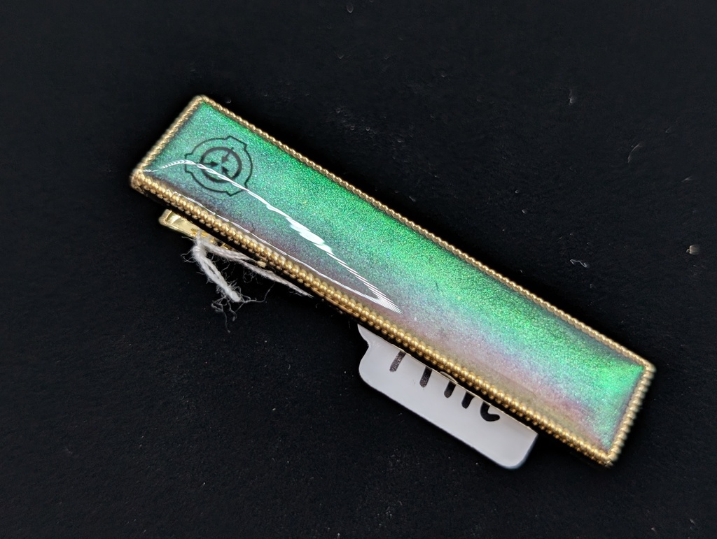 オブジェクトクラスカラー髪留め