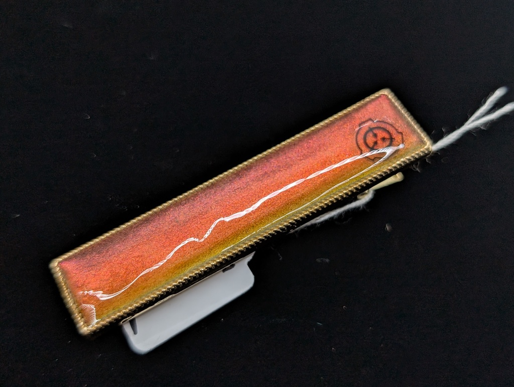 オブジェクトクラスカラー髪留め