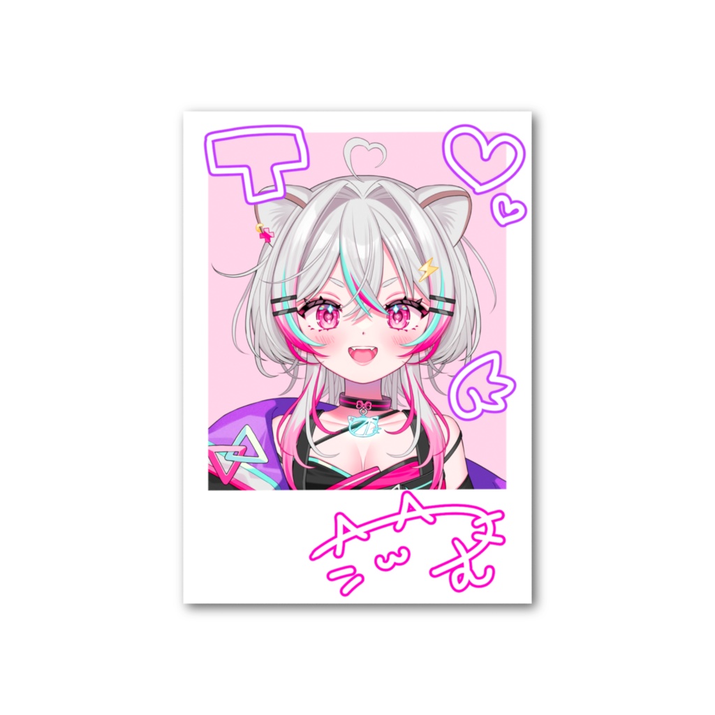 魔猫つむフォト風カード