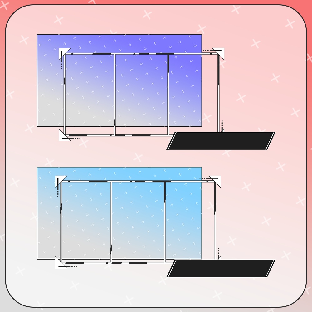 ゲームコラボにおすすめ!3人用コラボ配信/サムネ素材②