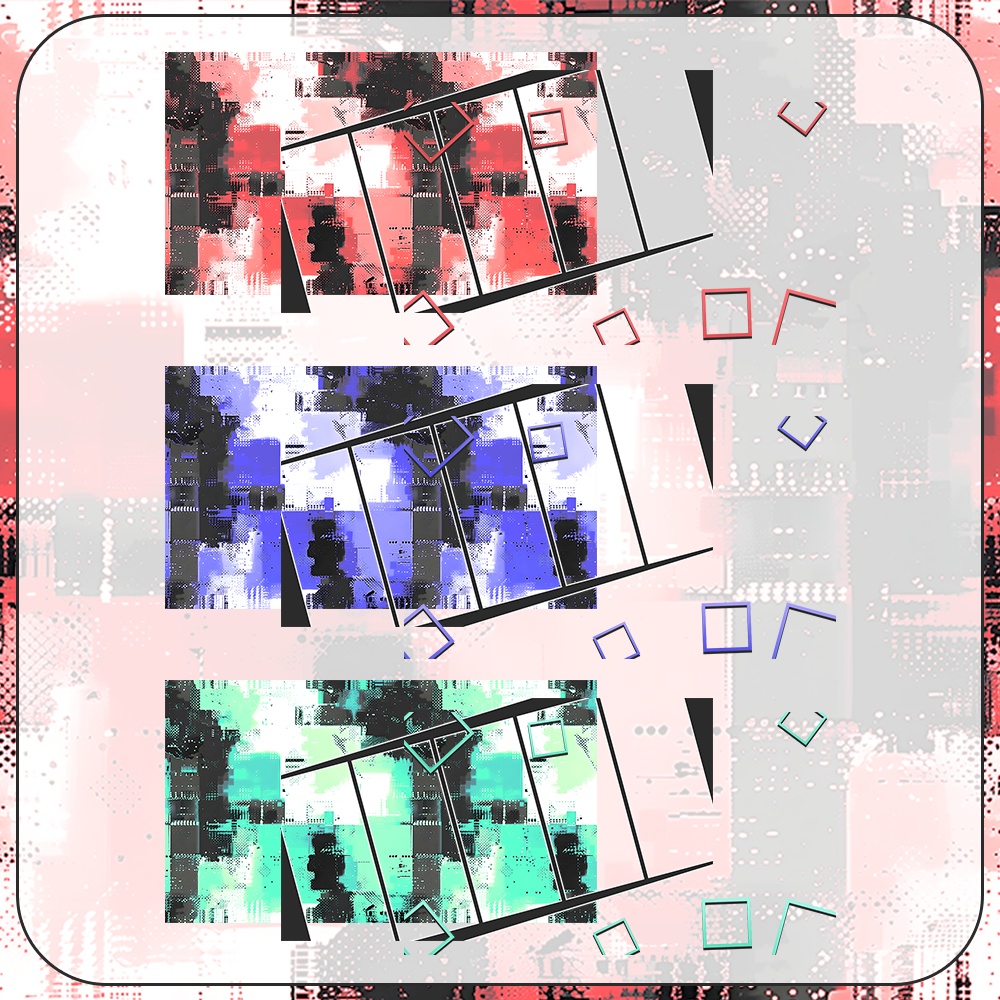 ゲームコラボにおすすめ!5人用コラボ配信/サムネ素材3