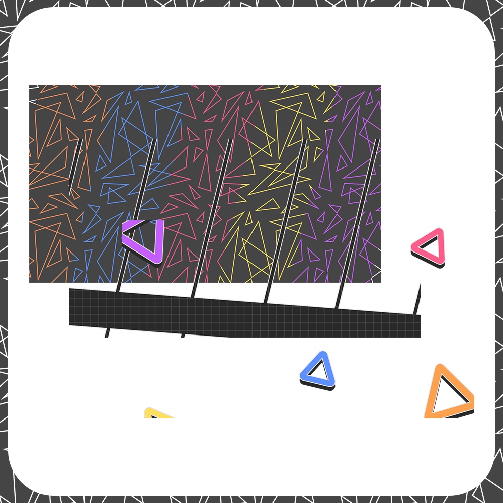 ゲームコラボにおすすめ!5人用コラボ配信/サムネ素材4