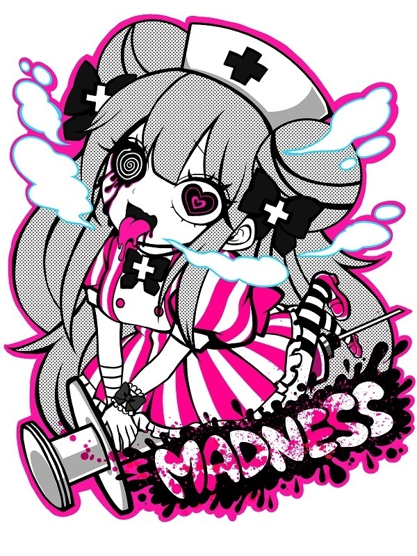 マッドネス♡ナースちゃんステッカー