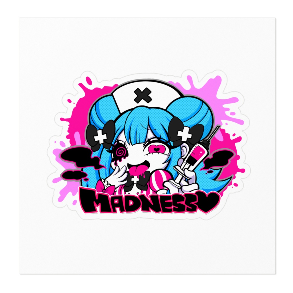SDマッドネス♡ナースちゃんステッカー
