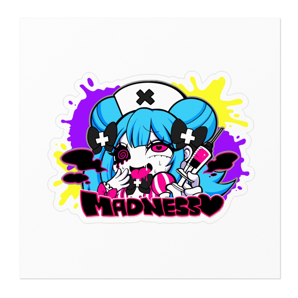 SDマッドネス♡ナースちゃんステッカー ②