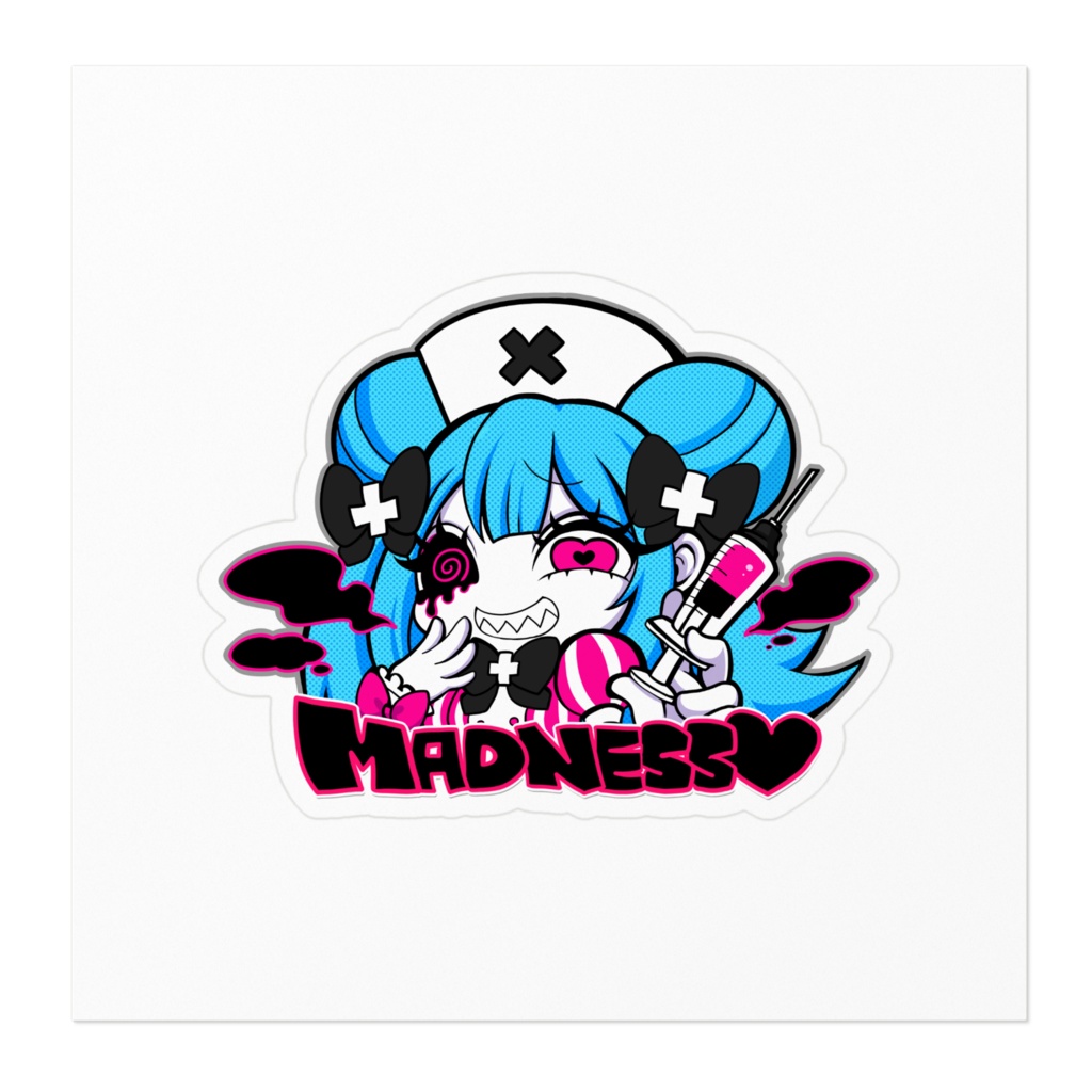 SDマッドネス♡ナースちゃんステッカー シンプル