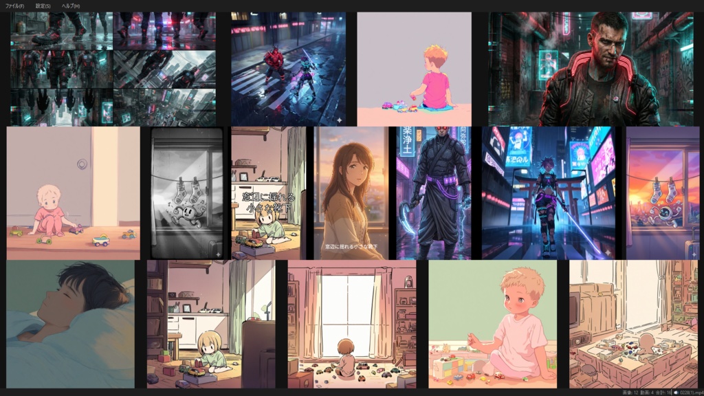 メディアを一括タイル表示！満足効率化ツール「MediaTile」※無料体験版あり