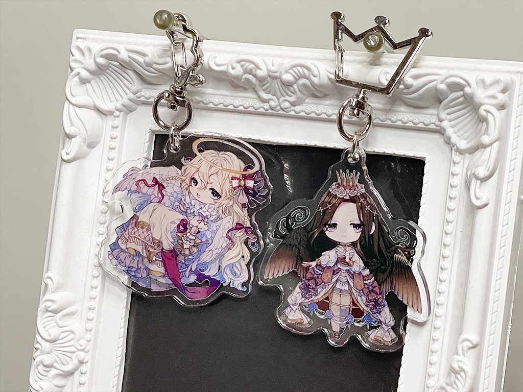 エルシー&ミセリコルディア　アクリルキーホルダー