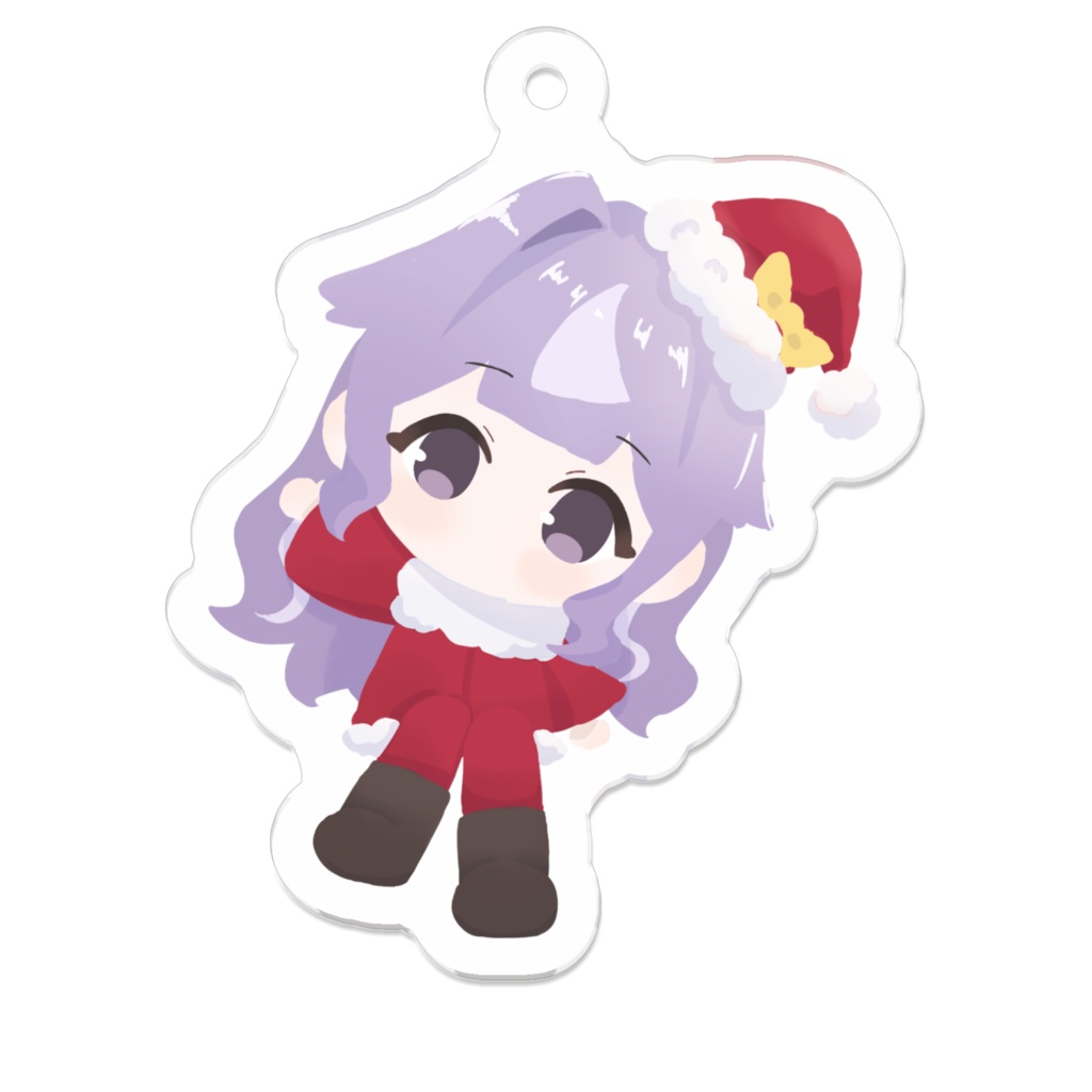 クリスマスアクリルキーホルダー