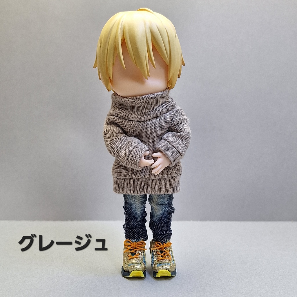 ハイネックゆるニット オビツ11サイズ