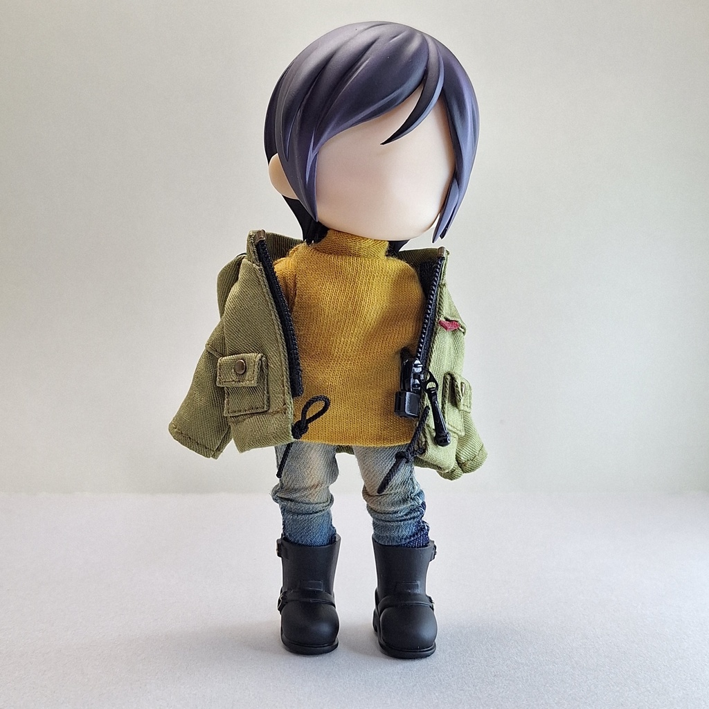 オビツ11サイズ フーデッドブルゾン