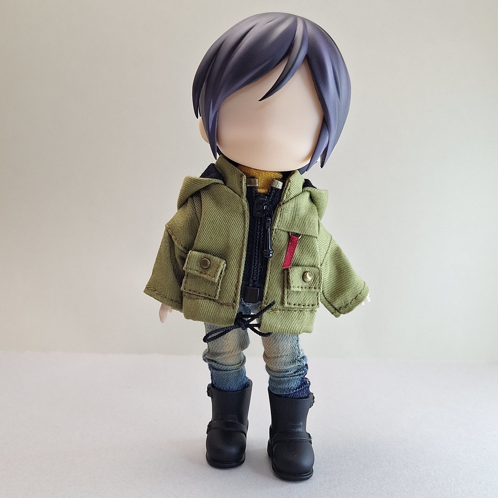 オビツ11サイズ フーデッドブルゾン