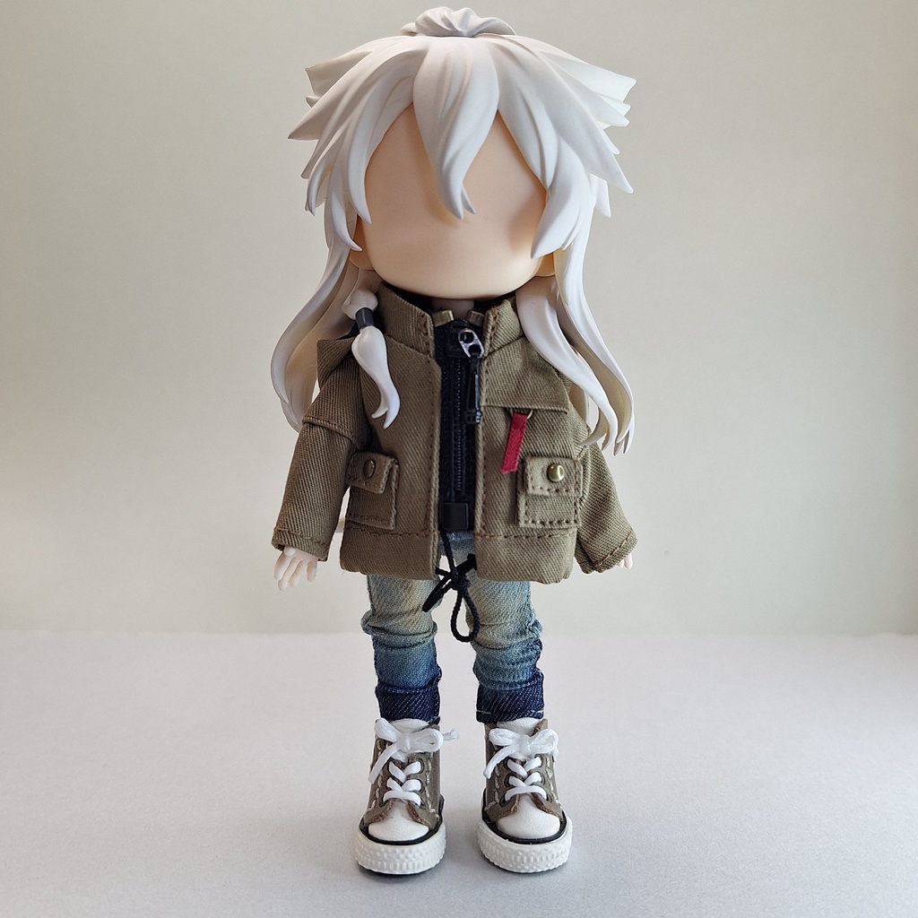 オビツ11サイズ フーデッドブルゾン