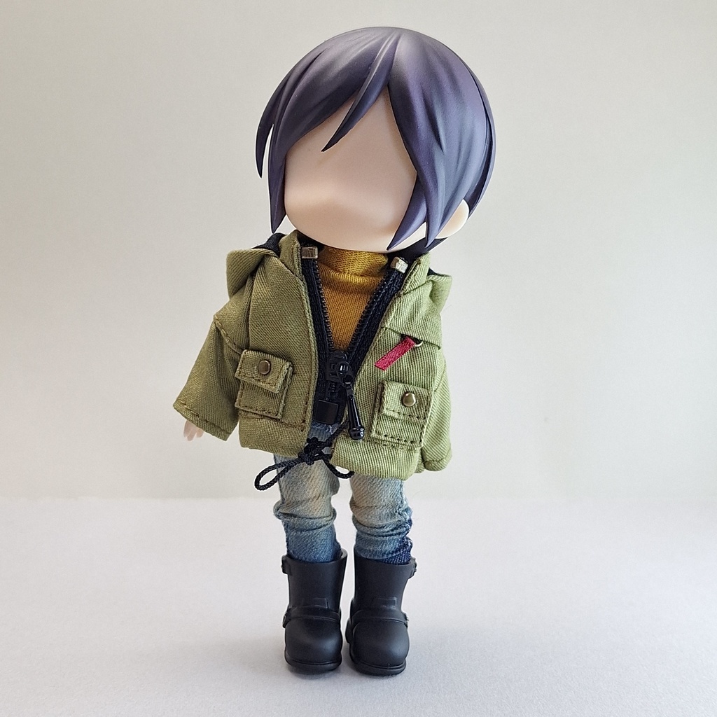 オビツ11サイズ フーデッドブルゾン