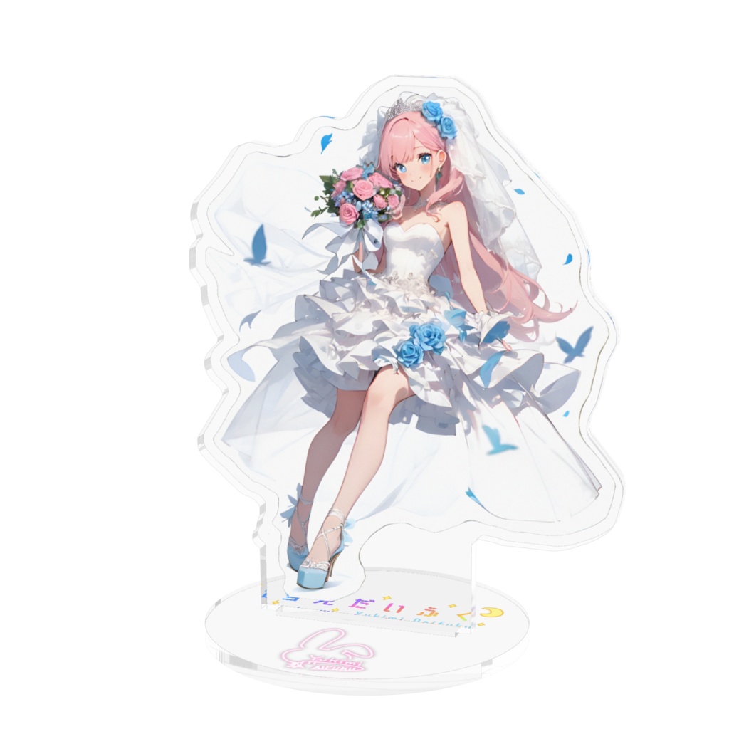 ❄ウェディング雪見のアクリルフィギュア❄