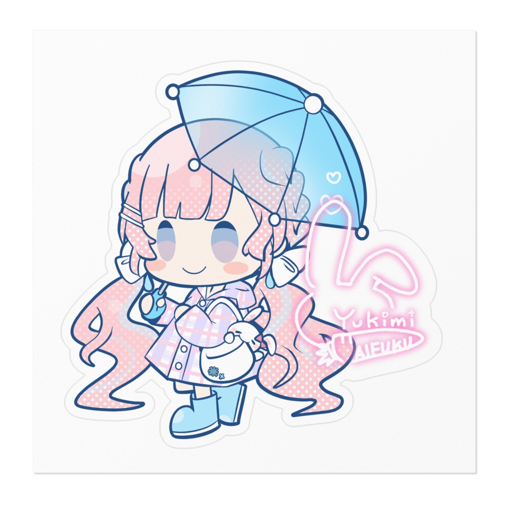 ❄雪見だいふくサイン付きステッカー❄