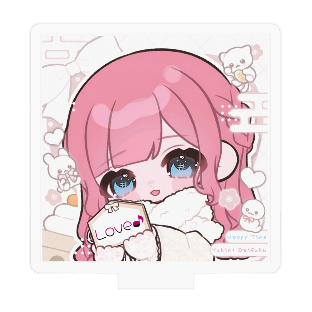 ❄雪見だいふくアクリルフィギュア❄