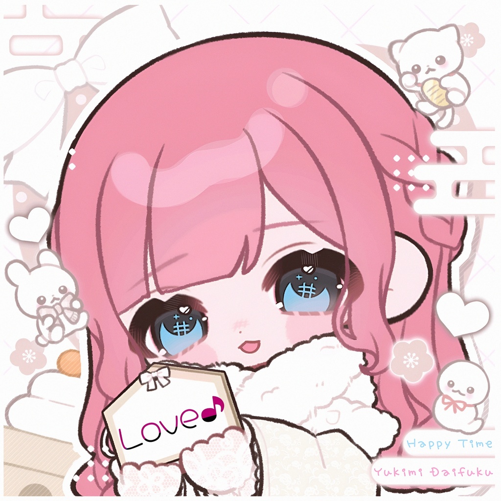 ❄雪見だいふくアクリルフィギュア❄