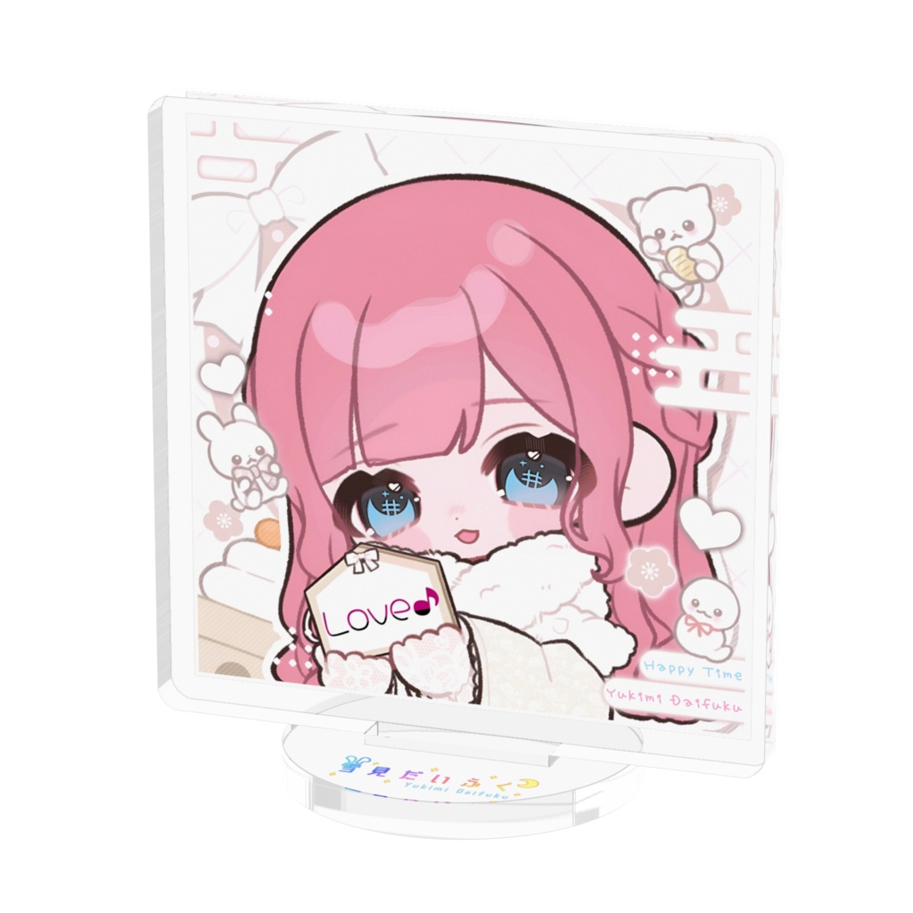 ❄雪見だいふくアクリルフィギュア❄