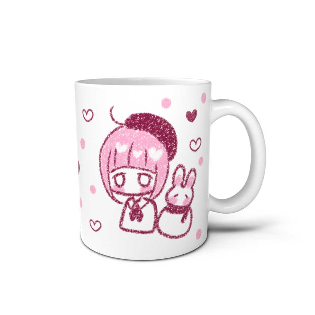 ❄雪見の手書きマグカップ❄