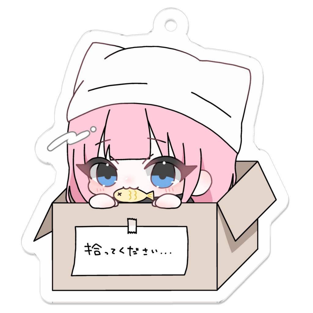 ❄猫雪見アクキー❄