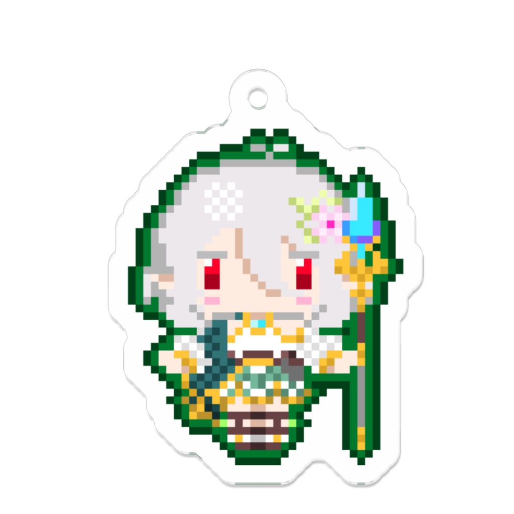 コッコロドットアクリルキーホルダー2