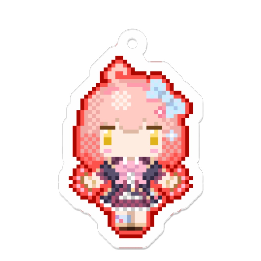 チエルドットアクリルキーホルダー