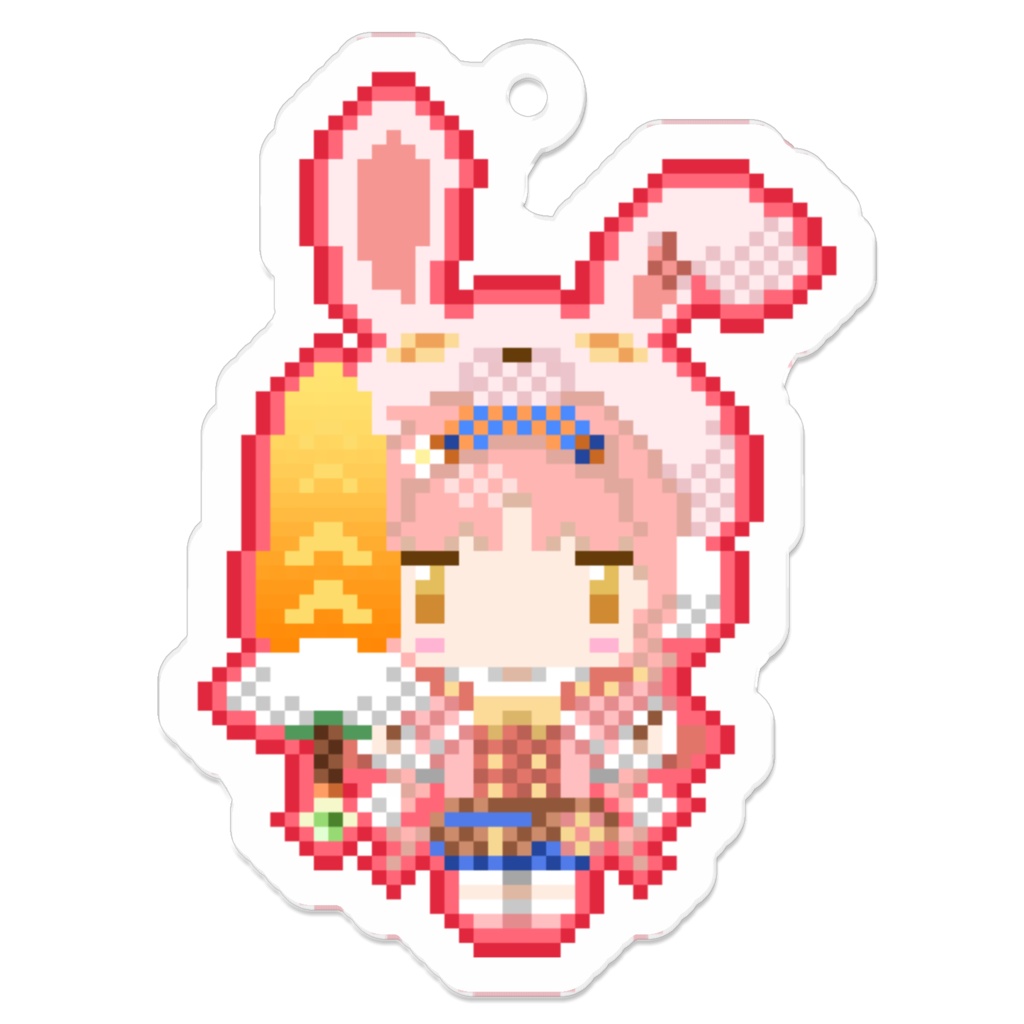 ミミドットアクリルキーホルダー