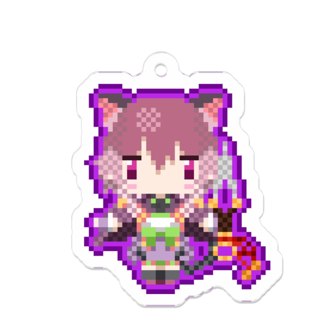 タマキドットアクリルキーホルダー