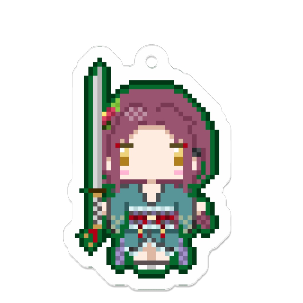 ルカドットアクリルキーホルダー