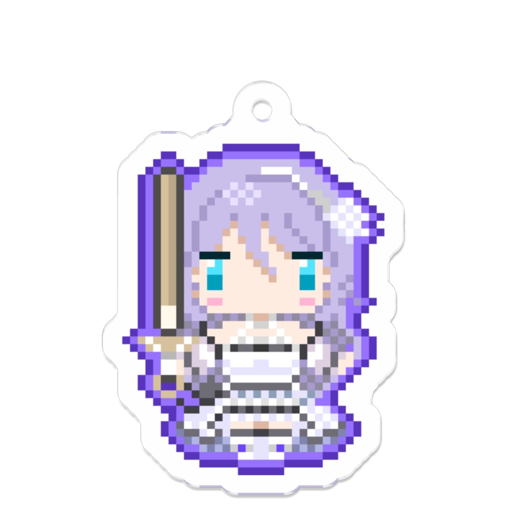 シズルドットアクリルキーホルダー