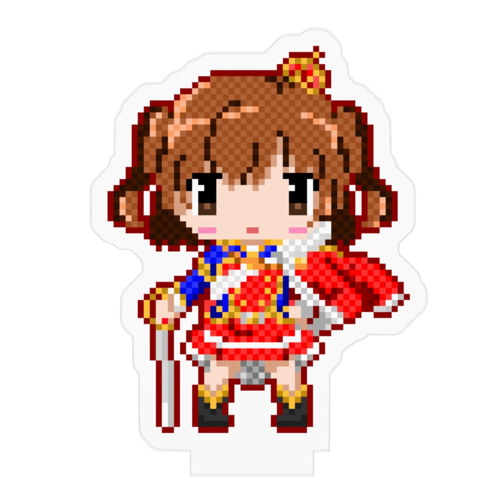 愛城華恋ドット絵風アクリルスタンド