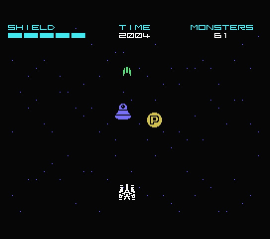 MSX用シューティングゲーム「ゴッドサン」