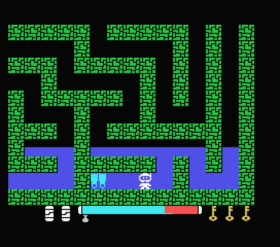 MSX用2D迷路脱出ゲーム「もう一度、君に逢いたい。」