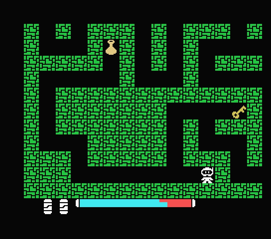 MSX用2D迷路脱出ゲーム「もう一度、君に逢いたい。」