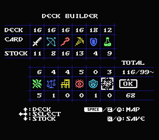 MSX用パズル&カードゲーム「パワーD」