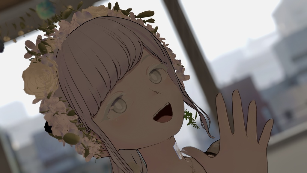 Sky clear eye& eyelashes texture