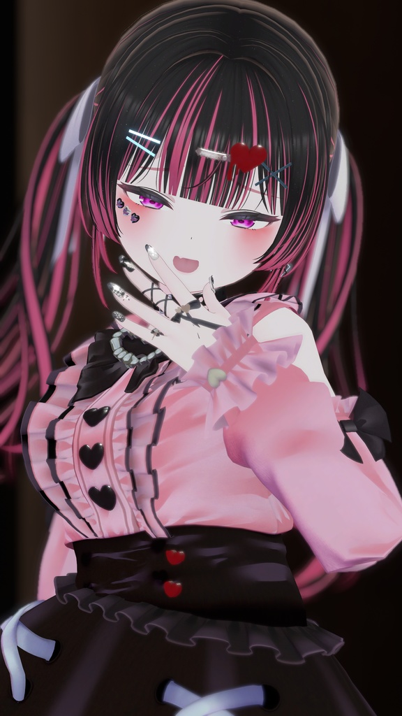 真冬 地雷系表情・Face animationセット