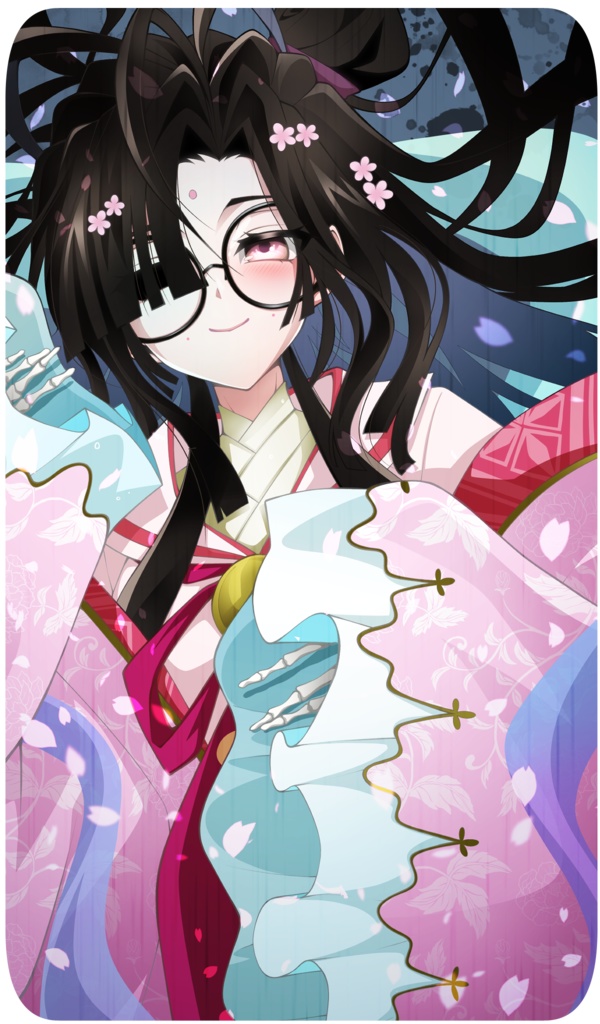 小野小町 ホログラムステッカー