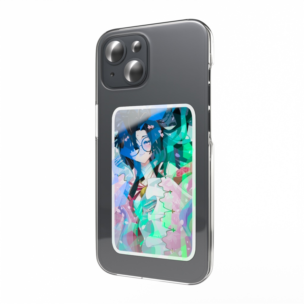 小野小町 ホログラムステッカー