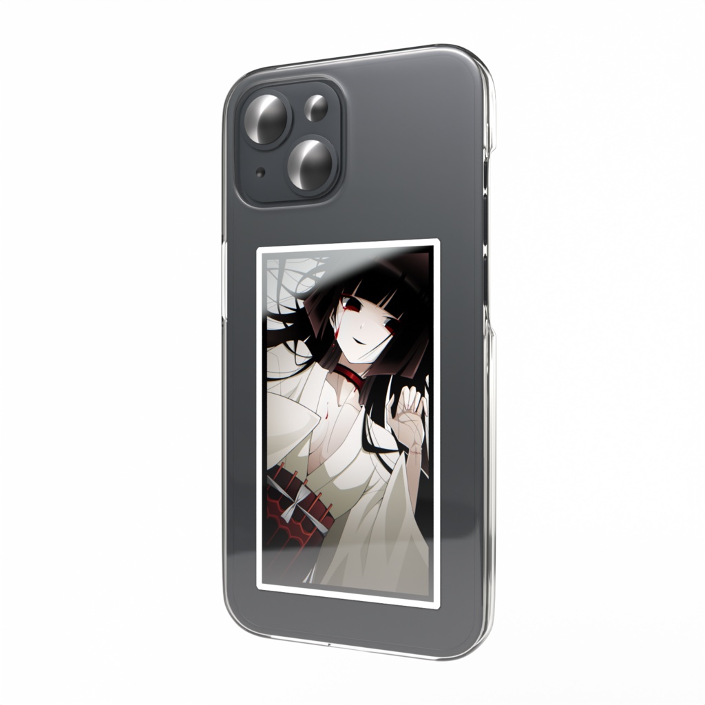 駒姫 スマホステッカー