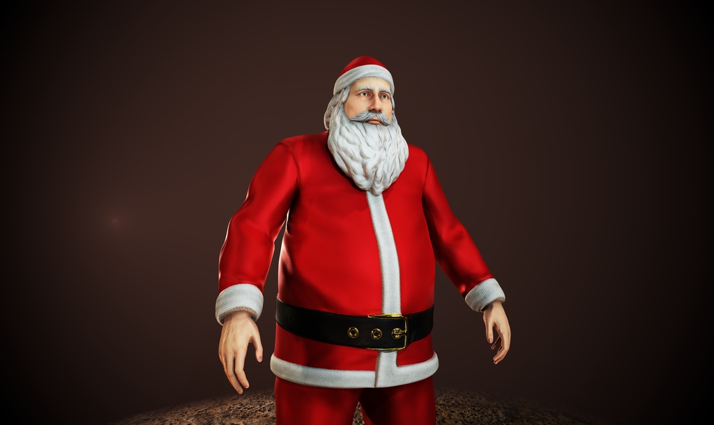 サンタ 3Dモデル
