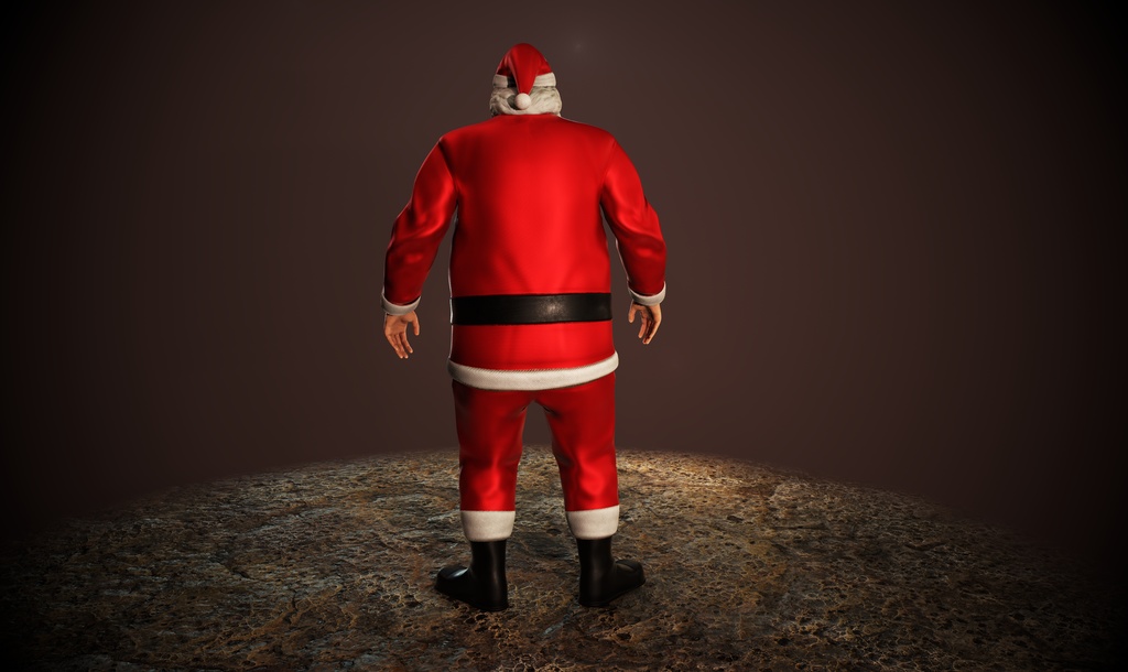 サンタ 3Dモデル