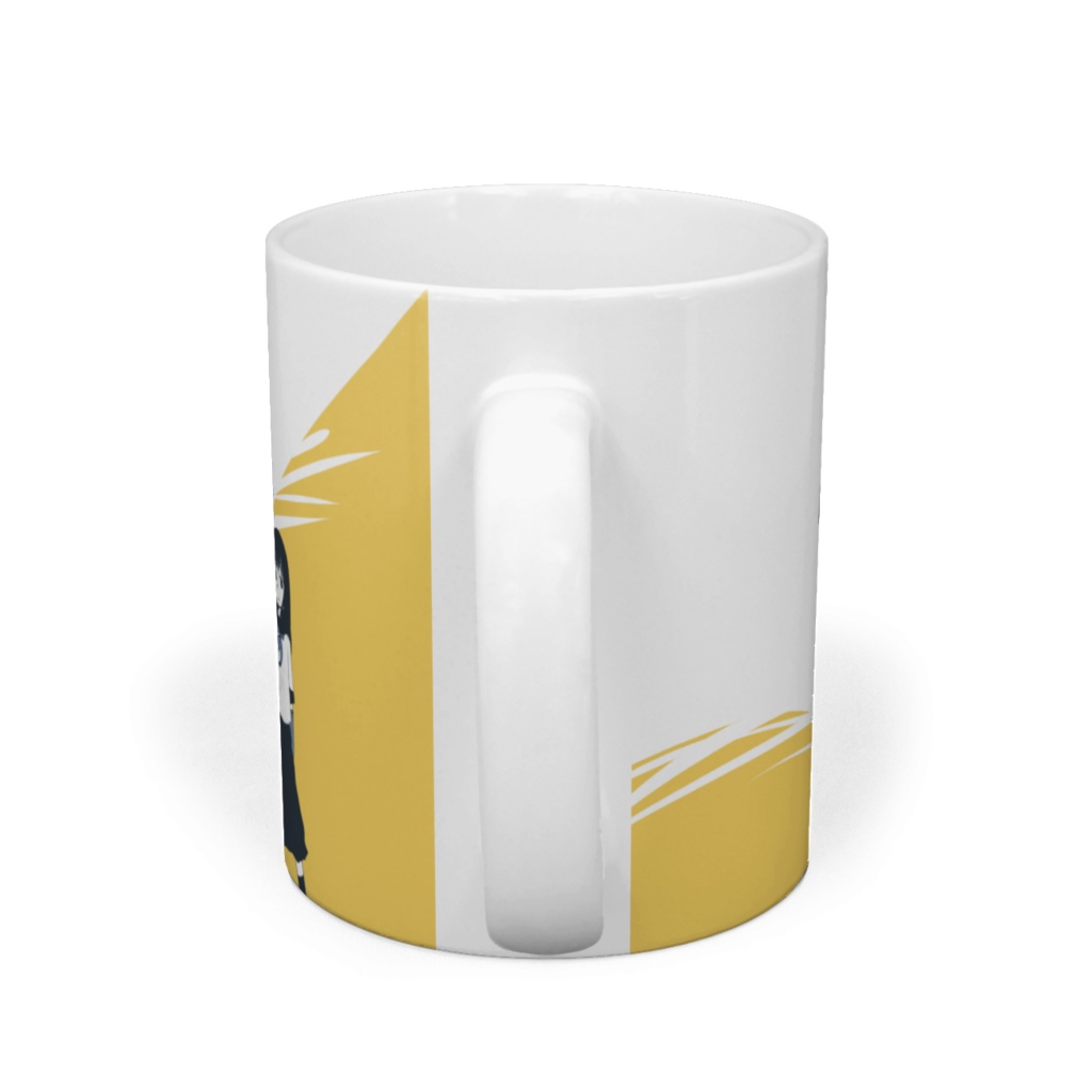 セーラ服の人のマグカップ