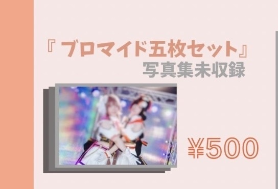 蝶結び ブロマイド5枚セット