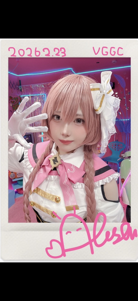 甘結もか らくがきチェキ
