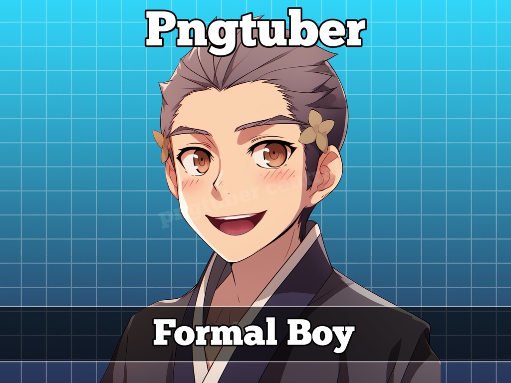 pngtuber, pngtuber male, pngtuber premade, pngtuber overlay, pngtuber twitch, pngtuber model, pngtuber assets, pngtuber boy, Anime Boy Formal