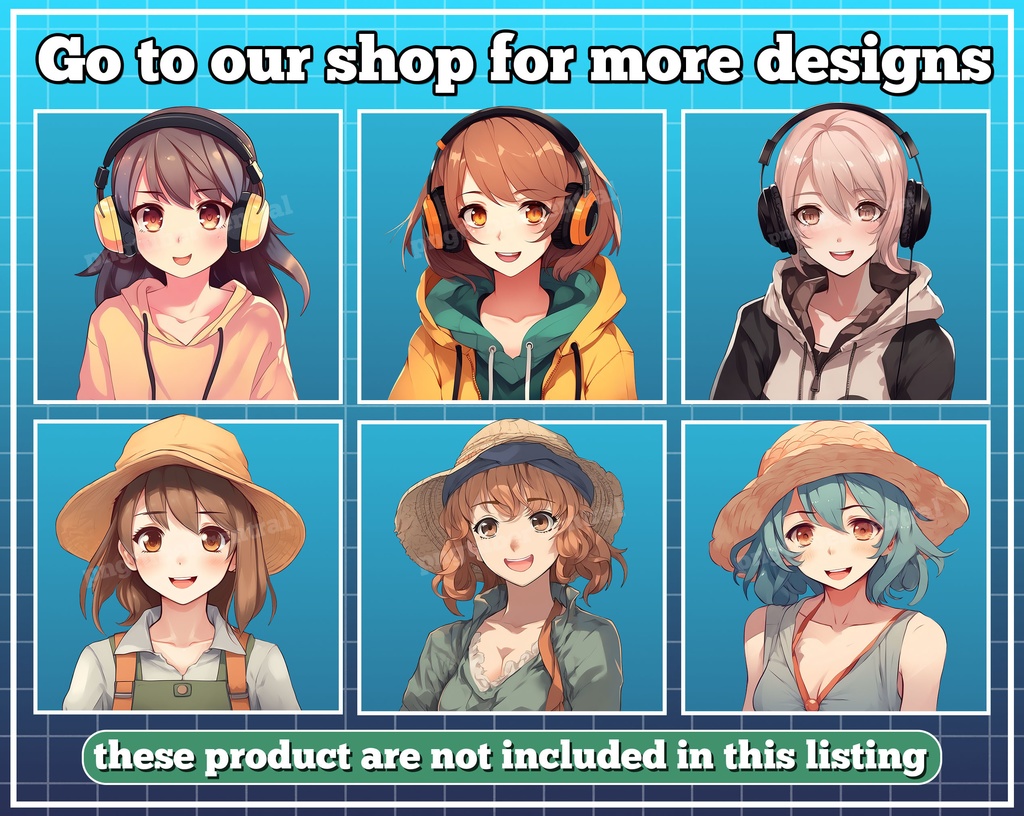 pngtuber, pngtuber premade, pngtuber overlay, pngtuber twitch, pngtuber model, pngtuber assets, anime girl yellow hair