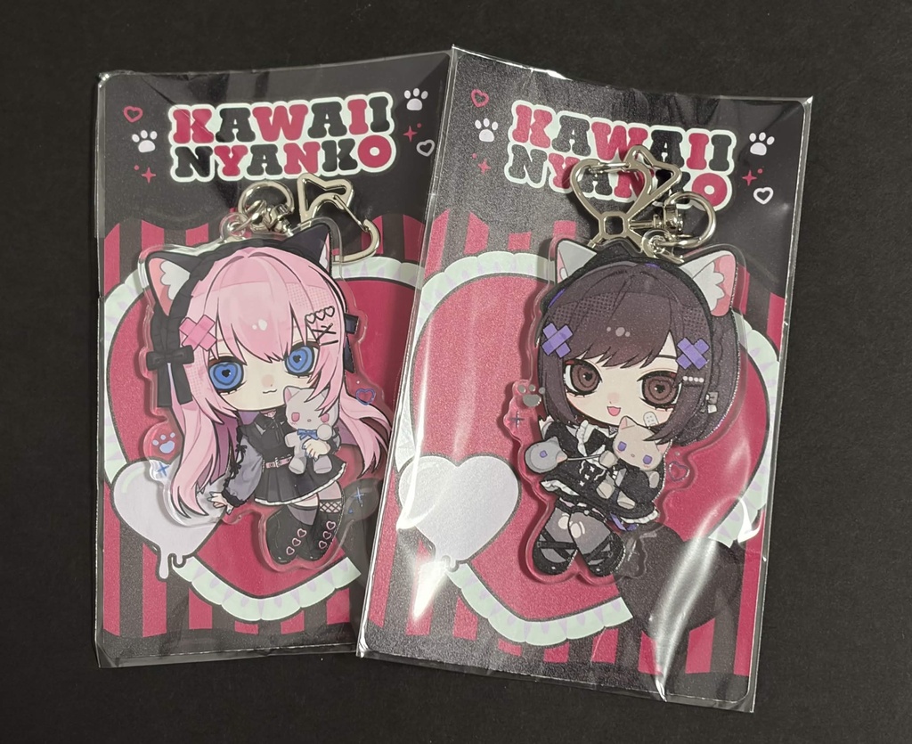 【受注販売】ニーゴ&巡音ルカ リボン付アクリルキーホルダー